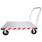 Pake Handling Tools Platform Truck, Aluminum Smooth Deck, 24'' x 48'', 8'' Rubber Casters, 2000 lb. Cap. PAKCF2448 - alternate 1